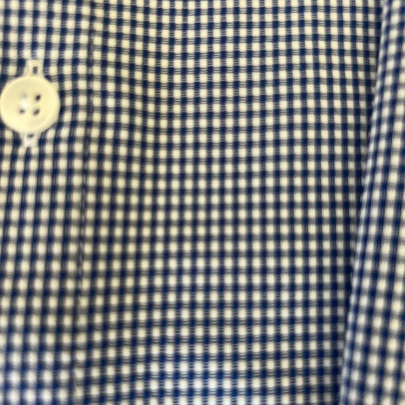 Mizzen+Main medium slim fit blue dress shirt - Picture 3 of 4